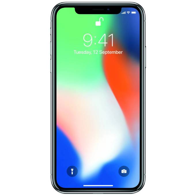 iPhone X A Grade 64GB Silver