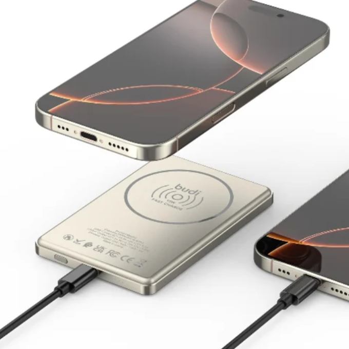 Ultra-Thin 5000mAh 20w Wireless Powerbank